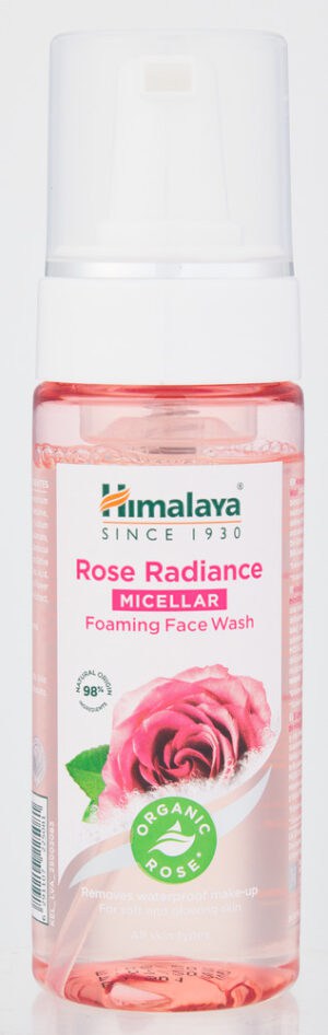 Himalaya Rose Radiance Micellar Foaming Face Wash 150ml