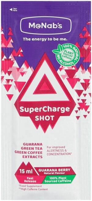 Mcnab's Guarana Berry Natural Flavour Supercharge Shot 15ml