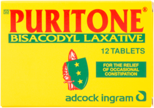 Puritone Bisacodyl Laxative Tablets 12pk