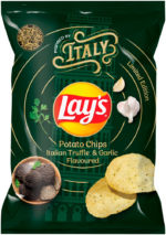 Lay's Italian Truffle & Garlic Flavoured Limited Edition Potato Chips 36g