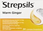 Strepsils Warm Ginger Lozenges 24pk