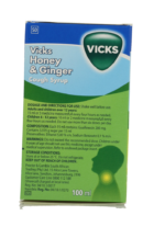 Vicks Honey & Ginger Cough Syrup 100ml