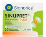 Bionorica Sinupret Plus Colds, Flu & Sinusitis Coated Tablets 20pk