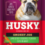 Husky Lamb & Beef Casserole Flavour Smokey Joe Wet Dog Food 85g