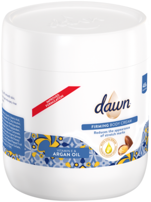 image-0 Dawn Vitamin E and Argan Oil Firming Repairing Body Cream 400ml