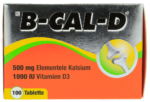 B-cal D Supplement Tablets 100pk