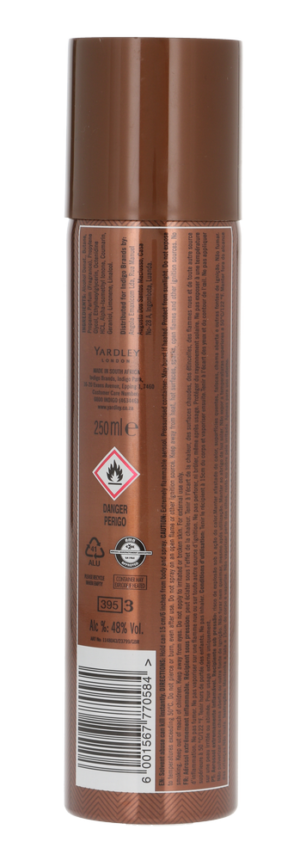 Yardley BOND ST Original Deodorant Body Spray 250ml