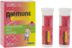 Airmune Citrus Flavour Immune System Supporter Effervescent Tablets 2 x 20pk
