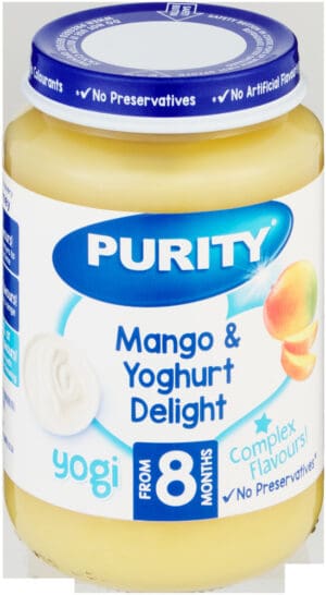 Purity From 8 Months Mango & Yoghurt Delight Yogi 200ml