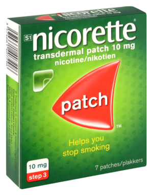 Nicorette 10mg Step 3 Transdermal Patch 7pk