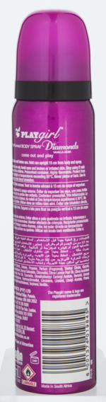 Playgirl Diamonds Perfumed Body Spray 90ml