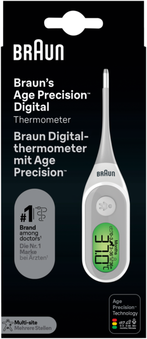 Braun Age Precision Digital Thermometer 1s