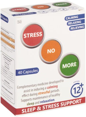 image-0 Stress No More Sleep & Stress Support Capsules 40pk