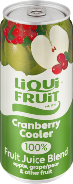 Liqui Fruit Cranberry Cooler 100% Fruit Juice Blend 300ml