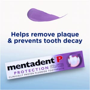 Mentadent P Plaque Protection Fluoride Toothpaste 100ml