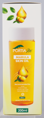 Portia M Marula Skin Oil 200ml