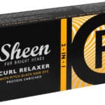 Sheen Curl Relaxer with Hair Dye 1s