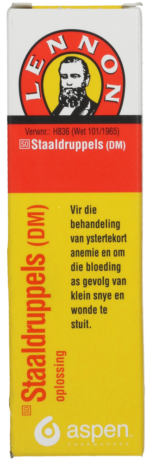 Lennon Staaldruppels (DM) Solution 20ml