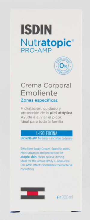 Isdin Nutratopic Pro-Amp Emollient Body Cream 200ml