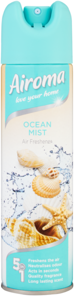 Airoma 5-in-1 Ocean Mist Air Freshener 210ml