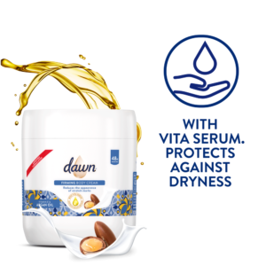 Dawn Vitamin E and Argan Oil Firming Repairing Body Cream 400ml