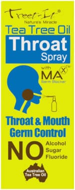 Treet-it Tea Tree Oil Throat Spray 30ml