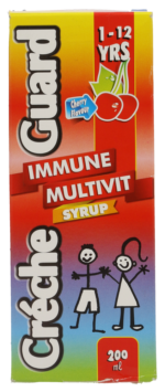 Créche Guard Cherry Flavour Immune Multivit Syrup 200ml