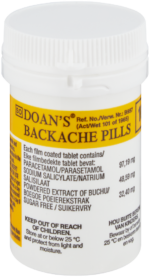 Doan's Backache Pills 100pk