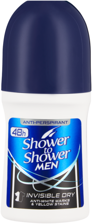 image-0 Shower To Shower Men Invisible Dry Anti-Perspirant Roll-On 50ml