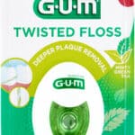 GUM Minty Green Tea Twisted Floss 30m