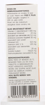 Fizz C Orange Flavoured Plus Effervescent Tablets 3 x 10pk
