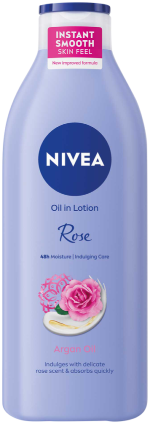 Nivea Rose & Argan Oil Oil in Lotion 400ml