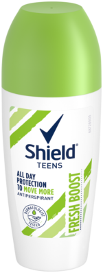 Shield Teens Fresh Boost Antiperspirant Roll-On Deodorant 50ml