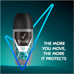 Shield Men Fresh Cool Antiperspirant Roll-On Deodorant 50ml