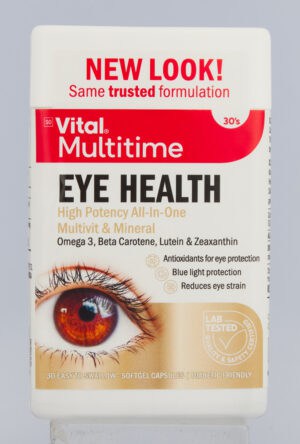 Vital Multitime Eye Health Multivit & Mineral Capsules 30pk