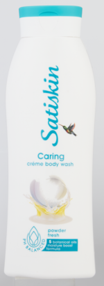 Satiskin Powder Fresh Crème Body Wash 500ml