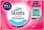 Lil-lets SmartFit Super Tampons 10s