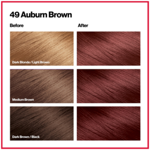 Revlon Colorsilk Auburn Brown Beautiful Color Permanent Hair Colour 1s