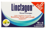 Linctagon Lemon Throat Lozenges 20pk