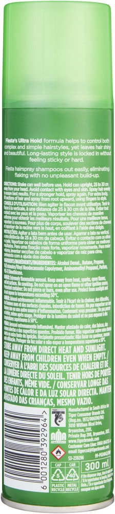 Fiesta Ultra Hold Hairspray 300ml