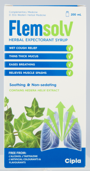 Flemsolv Herbal Expectorant Syrup 200ml