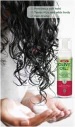ORS Olive Oil Hold & Shine Wrap/Set Mousse 207ml