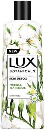 LUX Botanicals Freesia and Tea Tree Moisturizing Body Wash 400ml