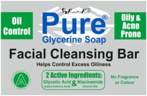 Pure Facial Cleansing Glycerine Bar Soap 100g