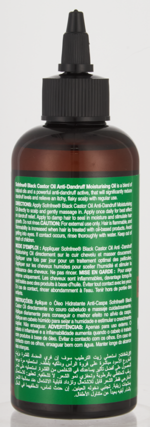 Sofnfree Black Castor Oil Anti-Dandruff Moisturising Oil 200ml