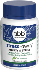 Tibb Stress-Away Anxiety & Stress Tablets 60pk