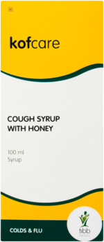 Tibb Kofcare Cough Syrup with Honey 100ml