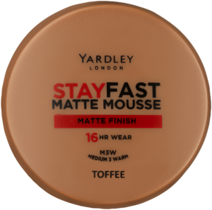 Yardley Stayfast Toffee 16HR Matte Mousse Foundation 12g