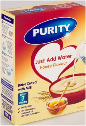 Purity Honey Flavour Baby Cereal with Milk 200g