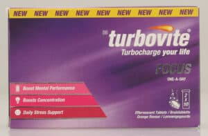 Turbovite Focus Effervescent Tablets 2 x 10pk